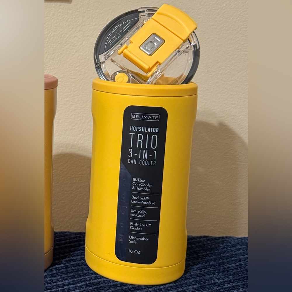 Brümate Turmeric Trio - Bevlock lid